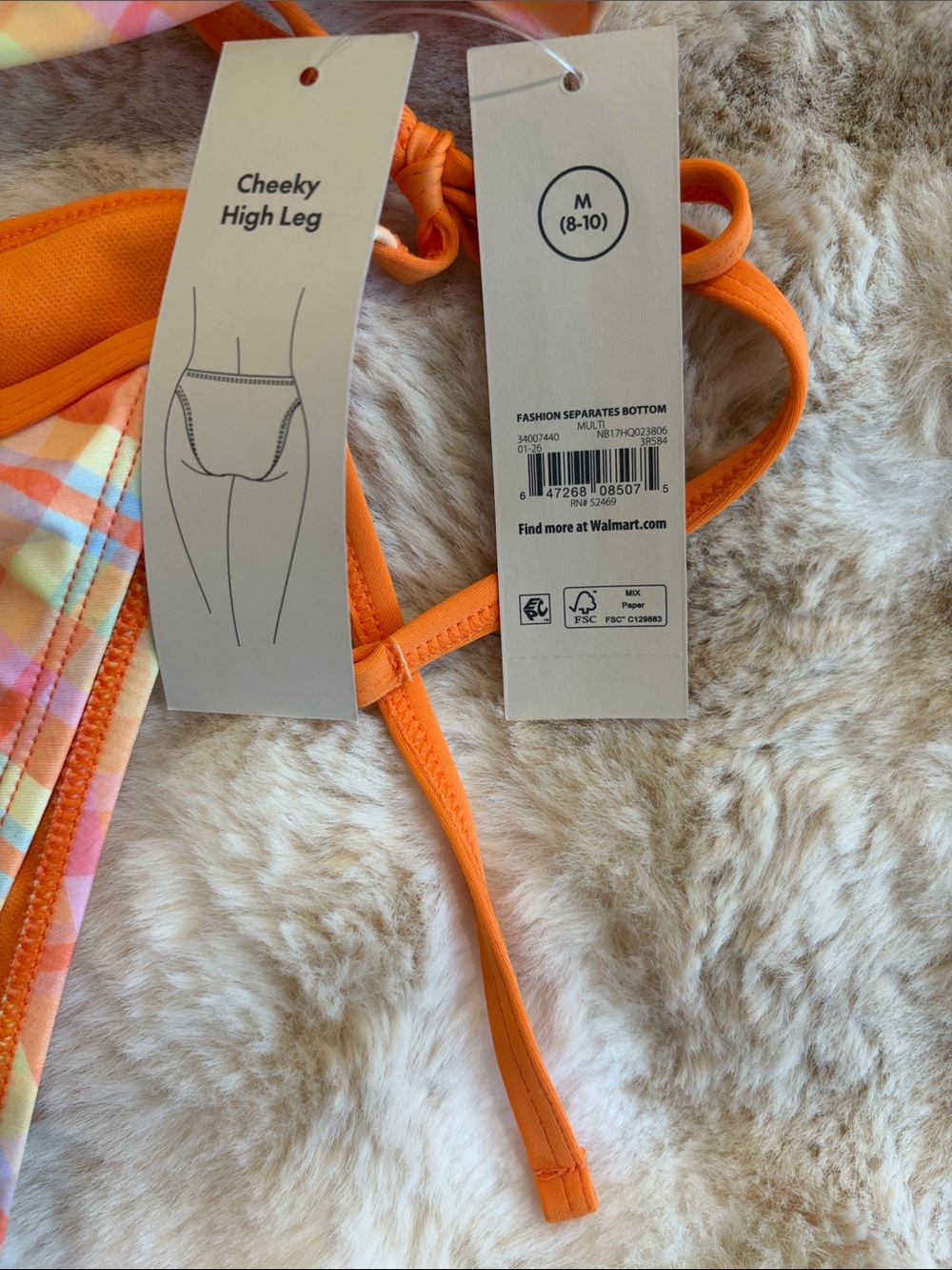 Bikini Bundle size medium new with tags no boundaries brown and orange - Picture 3 of 11